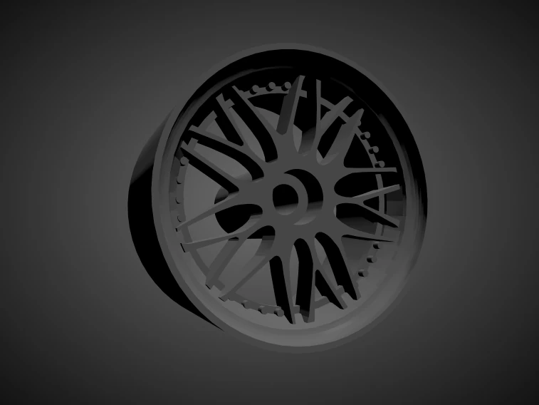 leon hardiritt bugel rims with brakes and tires for hot wheels 3D Print Model .c4d .max .obj .3ds .fbx .stl .blend 