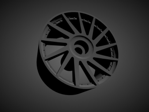 jnc 051 rims with brakes and tires for hot wheels 3D Print Model