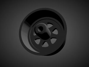 jnc 048 with brakes and tires for hot wheels 3D Print Model