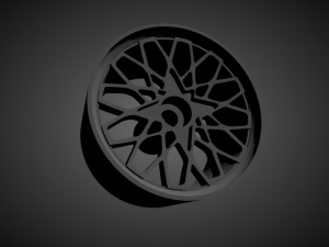 jnc 040 with brakes and tires for hot wheels 3D Print Model