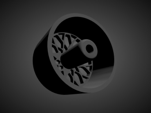 jnc 040 with brakes and tires for hot wheels 3D 打印模型
