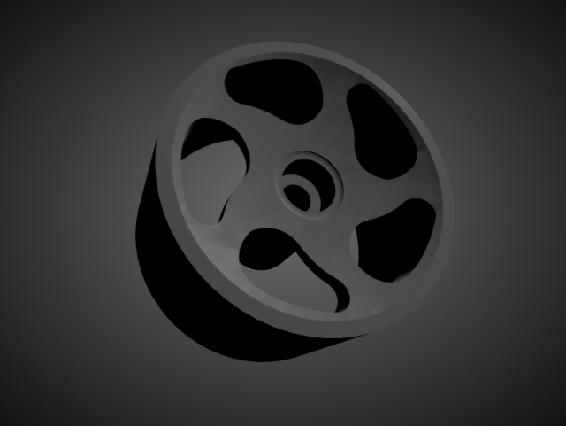 jnc 036 with brakes and tires for hot wheels Modelo de Impressão 3D .c4d .max .obj .3ds .fbx .stl .blend 