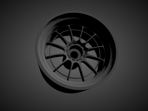 jnc 033 with brakes and tires for hot wheels 3D Print Model