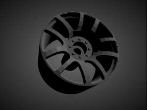 jnc 030 with brakes and tires for hot wheels 3D Print Model