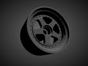 jnc 010 with brakes and tires for hot wheels 3D Print Model