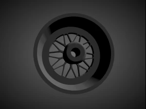 hre cs300 with brakes and tires for hot wheels 3D Print Model