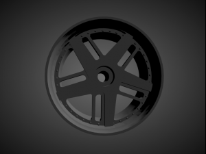 forgiato veccio with brakes and tires for hot wheels 3D Принт Модель