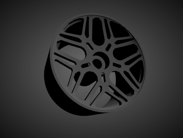 forgiato tello with brakes and tires for hot wheels 3D Print Model .c4d .max .obj .3ds .fbx .stl .blend 