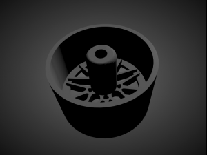 forgiato maglia with brakes and tires for hot wheels 3D-printmodel