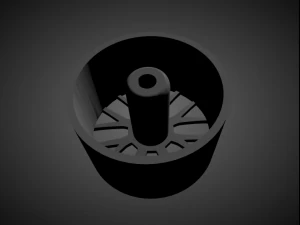 forgiato flow 001 with brakes and tires for hot wheels 3D Print Model