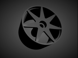 forgiato fissato with brakes and tires for hot wheels Modèles 3D en vedette