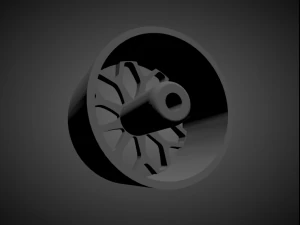 forgiato drea with brakes and tires for hot wheels 3D Print Model