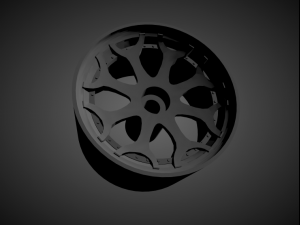 forgiato capolavaro with brakes and tires for hot wheels Modelo de impresión 3D