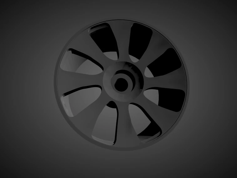 forgiato bullone with brakes and tires for hot wheels 3D Print Model .c4d .max .obj .3ds .fbx .stl .blend 
