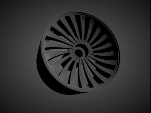 forgiato autonomo with brakes and tires for hot wheels 3D 프린트 모델