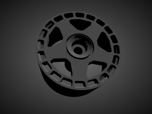 fifteen52 turbomac with brakes and tires for hot wheels 3D प्रिंट मॉडल .c4d .max .obj .3ds .fbx .stl .blend 