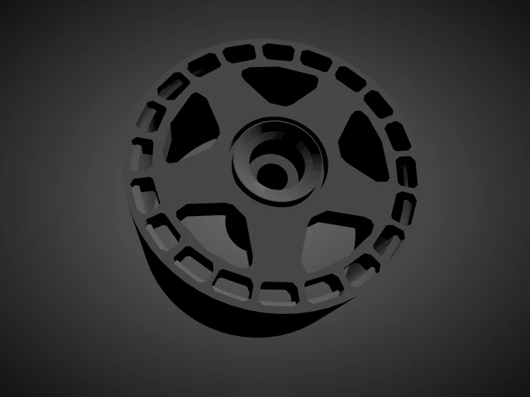 fifteen52 turbomac with brakes and tires for hot wheels 3D Print Model .c4d .max .obj .3ds .fbx .stl .blend 