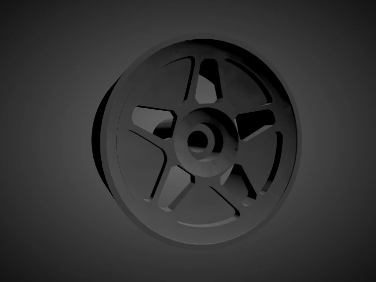 fifteen52 r43 monoblock with brakes and tires for hot wheels 3D Print Model .c4d .max .obj .3ds .fbx .stl .blend 