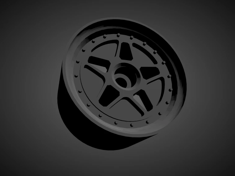 fifteen52 r43 with brakes and tires for hot wheels 3D Print Model .c4d .max .obj .3ds .fbx .stl .blend 