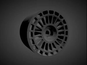 fifteen52 integrale with brakes and tires for hot wheels 3D Print Model