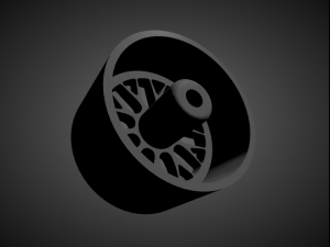 fifteen52 holeshot with brakes and tires for hot wheels 3D 프린트 모델
