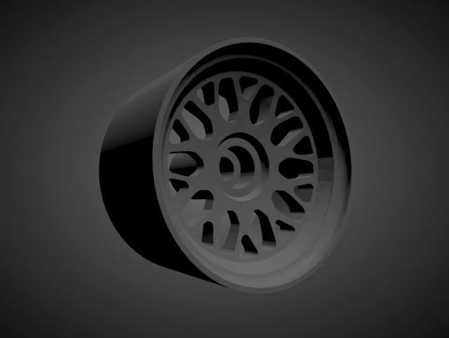 fifteen52 formula tr with brakes and tires for hot wheels Modello di stampa 3D .c4d .max .obj .3ds .fbx .stl .blend 