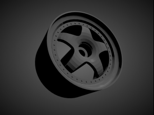 fifteen52 chicane rsr with brakes and tires for hot wheels 3D Print Model