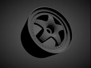 fifteen52 chicane rsr з гальмами і резиною для хот вілс 3D Принт Модель