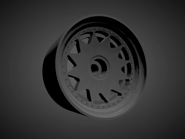 fifteen52 alexi with brakes and tires for hot wheels 3D Print Model .c4d .max .obj .3ds .fbx .stl .blend 