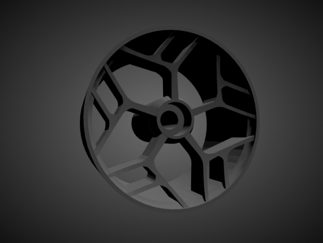 felgen tbf-duo with brakes and tires for hot wheels Modello di stampa 3D .c4d .max .obj .3ds .fbx .stl .blend