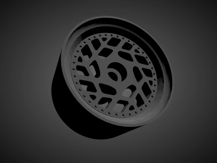 felgen ff01 with brakes and tires for hot wheels 3D Print Model .c4d .max .obj .3ds .fbx .stl .blend 