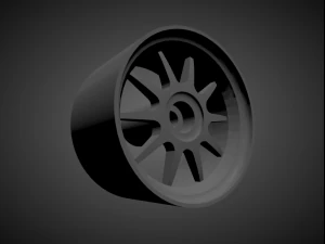 enkei j10 with brakes and tires for hot wheels 3D Print Model