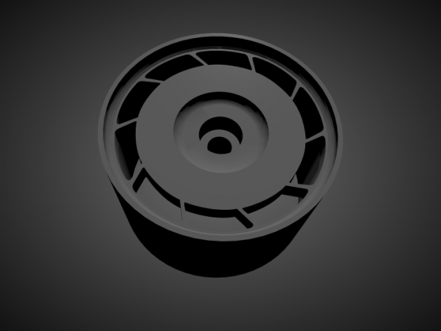 corvette c4 with brakes and tires for hot wheels 3D-Druckmodell .c4d .max .obj .3ds .fbx .stl .blend 