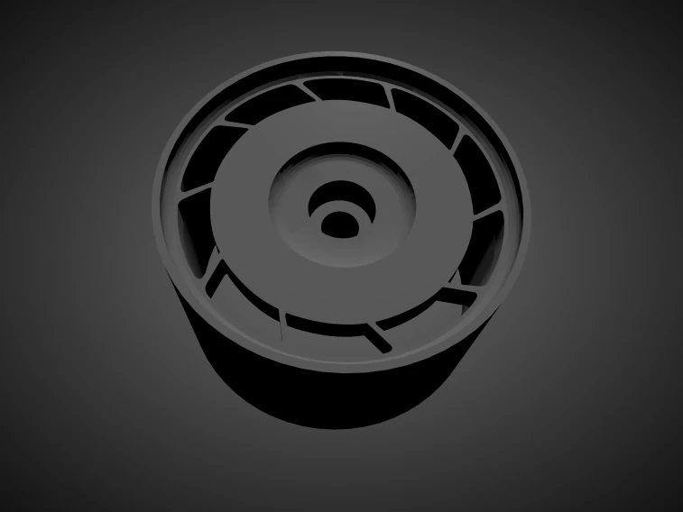 corvette c4 with brakes and tires for hot wheels 3D Print Model .c4d .max .obj .3ds .fbx .stl .blend 