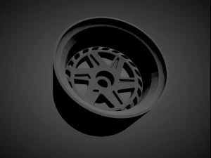 brada fr-6t with brakes and tires for hot wheels 3D Print Model