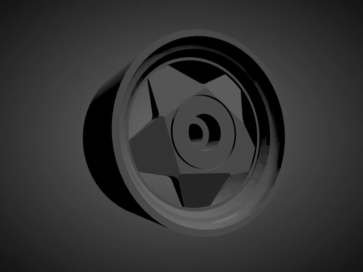borbet a with brakes and tires for hot wheels 3D Print Model .c4d .max .obj .3ds .fbx .stl .blend 