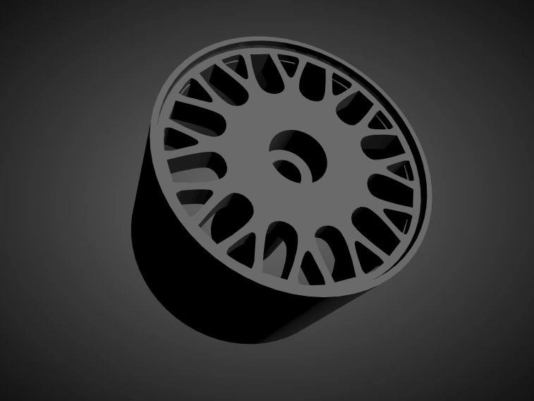 volvo classic oem rims with brakes and tires for hot wheels 3D Print Model .c4d .max .obj .3ds .fbx .stl .blend 