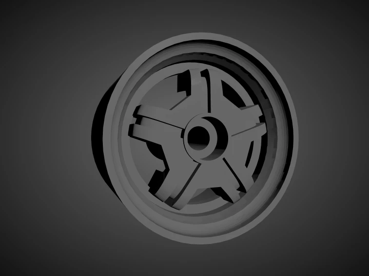 volvo classic oem rims with brakes and tires for hot wheels 3D Print Model .c4d .max .obj .3ds .fbx .stl .blend 