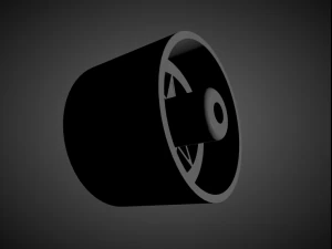 ssr star shark rims with brakes and tires for hot wheels 3D Print Model