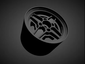 ronal rs rims with brakes and tires for hot wheels 3D Print Model