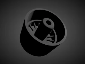 ronal r8 rims with brakes and tires for hot wheels 3D Print Model