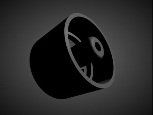 ronal r5 rims with brakes and tires for hot wheels 3D Print Model