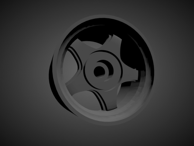 ronal centra type 11 rims with brakes and tires for hot wheels 3D Print Model .c4d .max .obj .3ds .fbx .stl .blend 