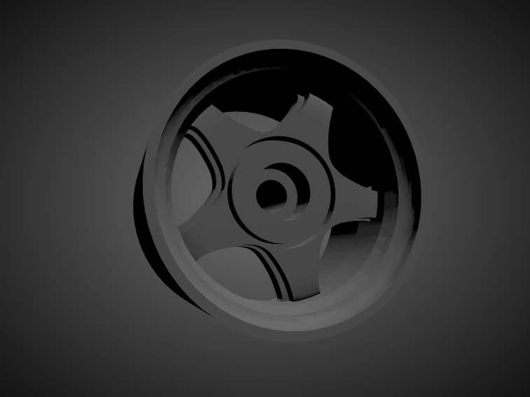 ronal centra type 11 rims with brakes and tires for hot wheels 3D Print Model .c4d .max .obj .3ds .fbx .stl .blend 