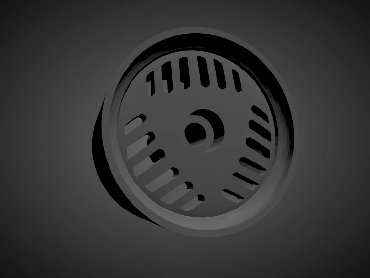 ronal centra type 6 rims with brakes and tires for hot wheels 3D Print Model .c4d .max .obj .3ds .fbx .stl .blend