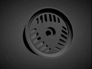 ronal centra type 6 rims with brakes and tires for hot wheels 3D Print Model