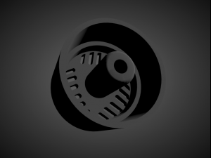 ronal centra type 6 rims with brakes and tires for hot wheels 3Dプリントモデル
