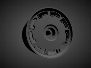 pirelli p-slot rims with brakes and tires for hot wheels 3D Print Model
