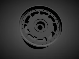 pirelli p-slot rims with brakes and tires for hot wheels 3D Print Model