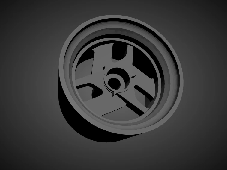 nothelle n classic rims with brakes and tires for hot wheels 3D Print Model .c4d .max .obj .3ds .fbx .stl .blend